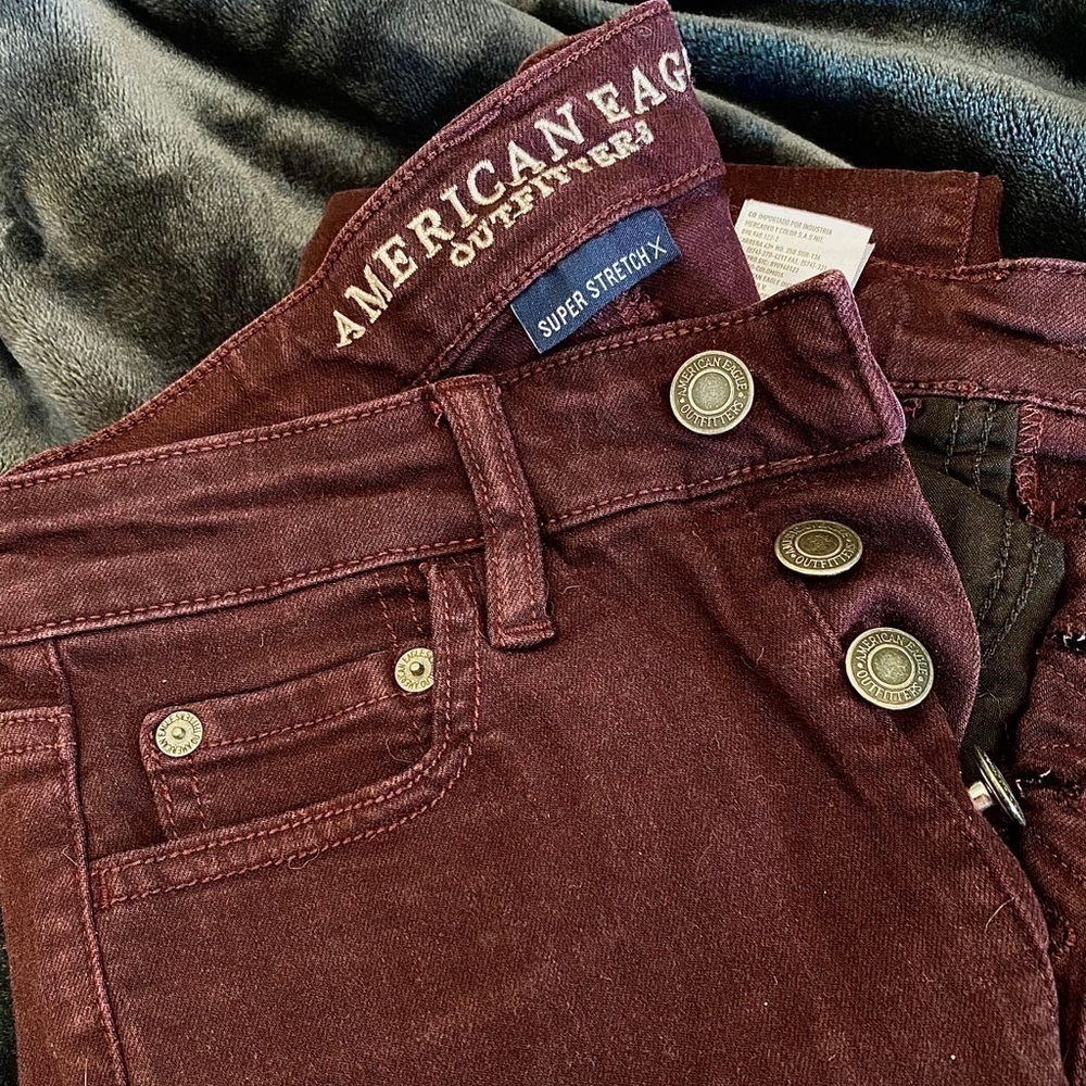 American Eagle Button Front Jeans - image 1